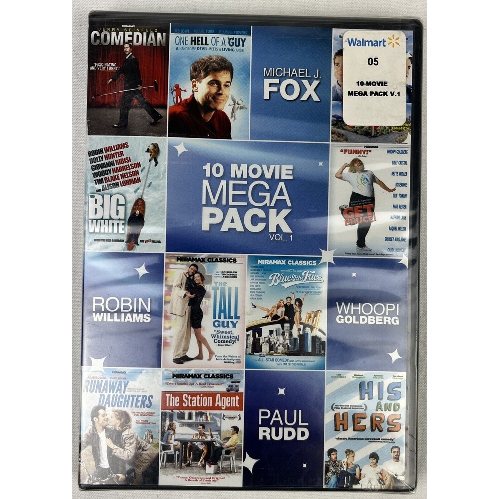 10-Movie Mega Pack V1 -‎ DVD - New Sealed Comedy Comedies